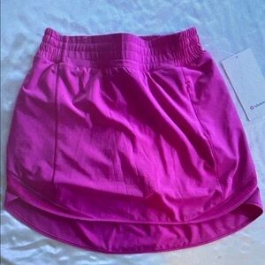 Lululemon Athletica Vibrant Pink Mini Skirt